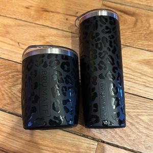 Pair of Brumate tumblers with lids
